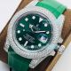DR Factory Replica Rolex Submariner Date Watch Green Rubber Strap (2)_th.jpg